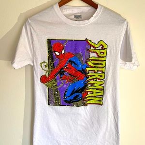 Spider-Man Comic Graphic Tshirt